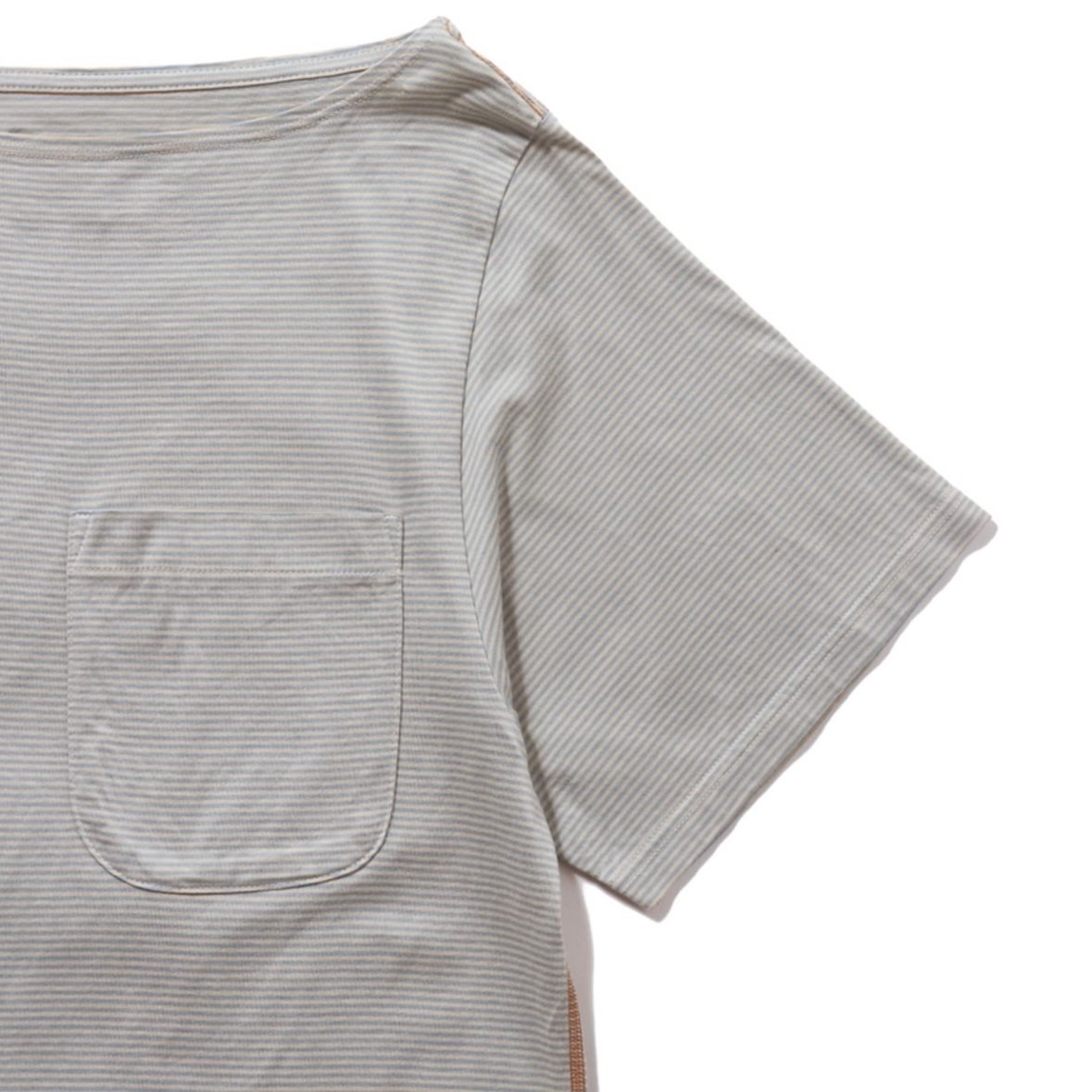 【残り一点】Boat Neck Stripe Tee