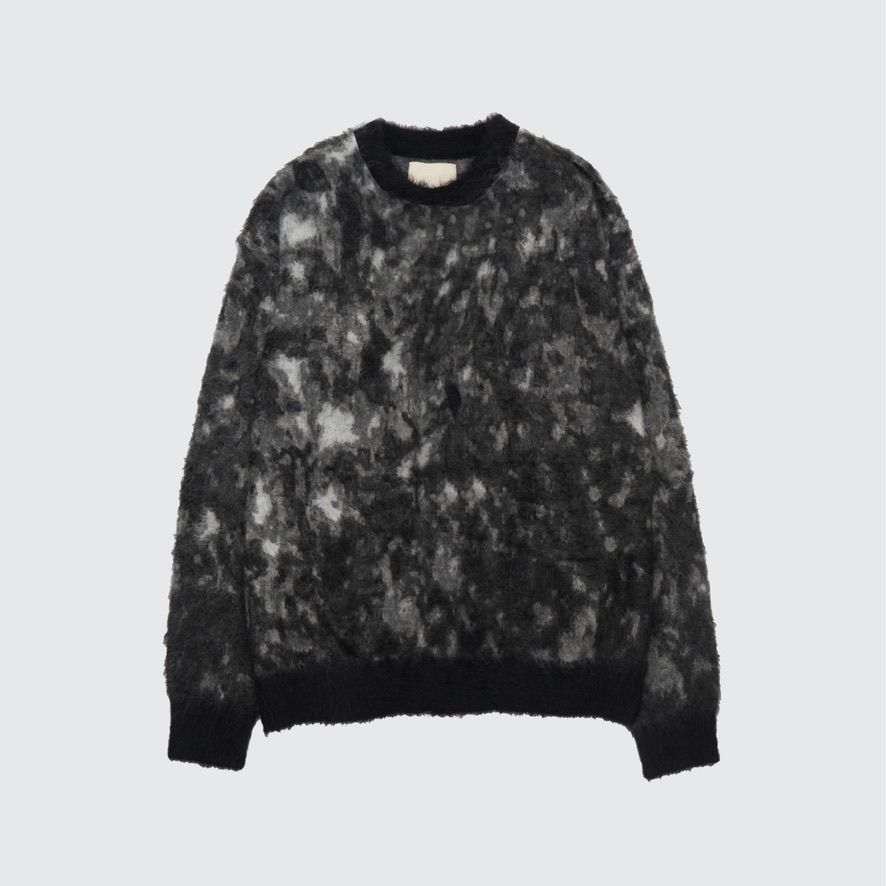 【残り一点】Kid Mohair Jacquard Sweater