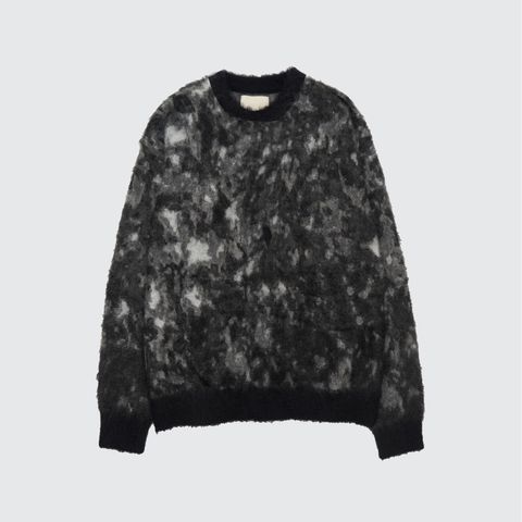 【残り一点】Kid Mohair Jacquard Sweater