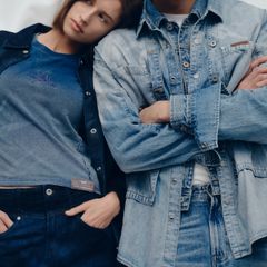 【残り一点】Men L/S Denim Shirt