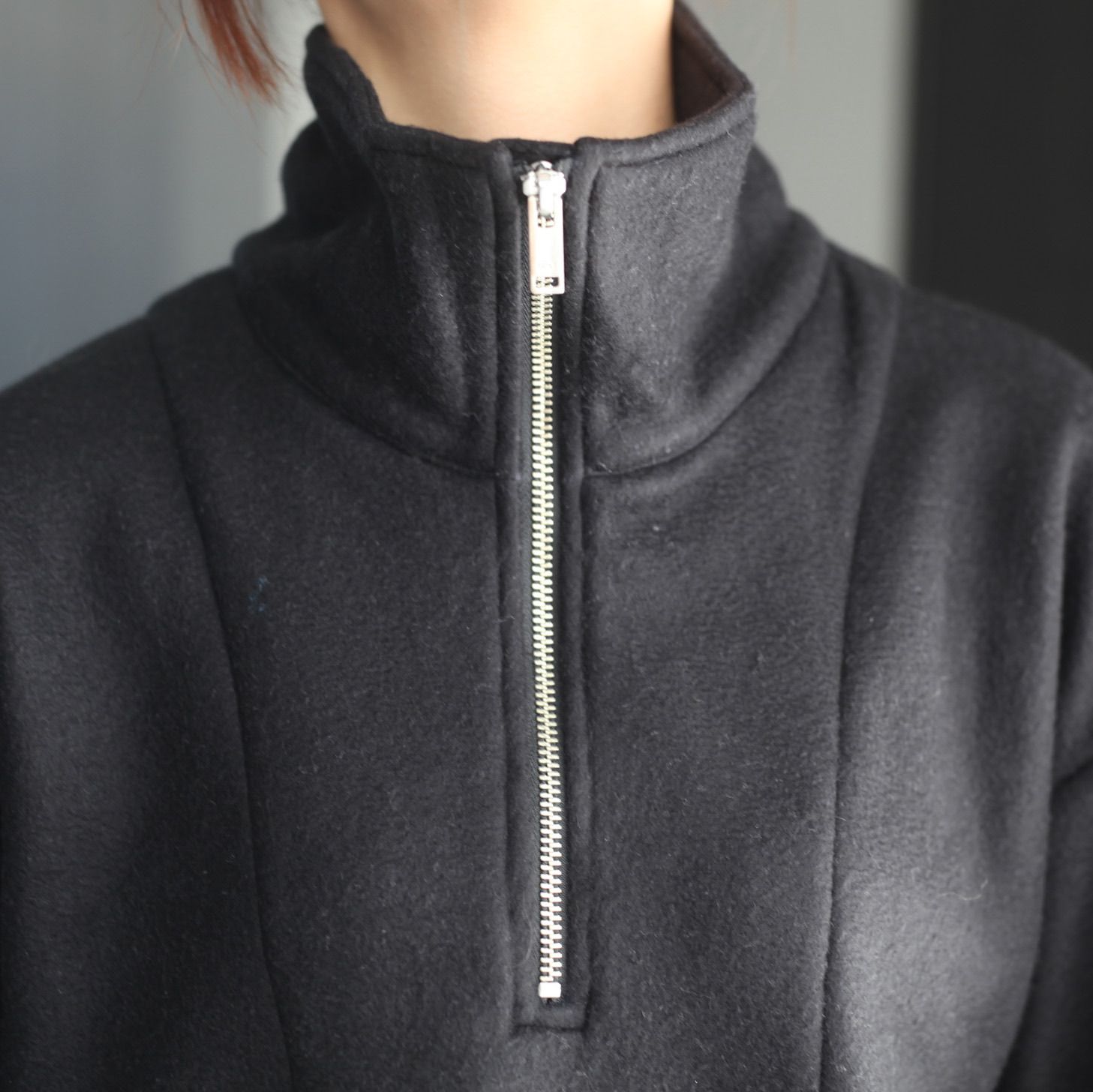 【残り一点】Silk Fleece Half Zip Pullover