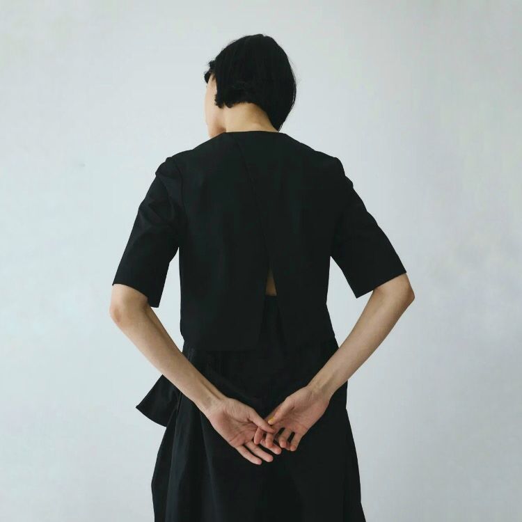 【残り一点】CLO Round Hem Half Sleeve Jacket