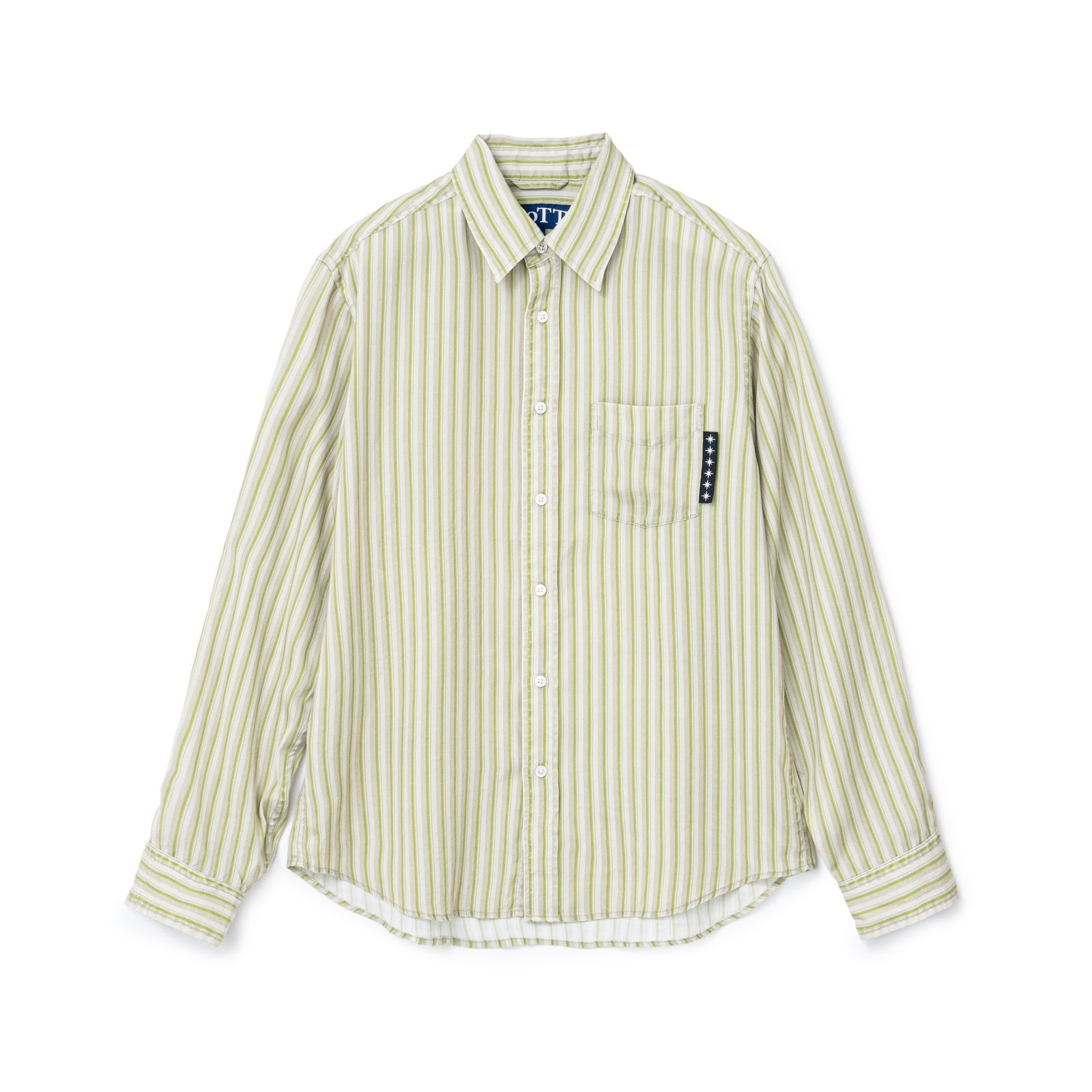 【残り一点】Printed Stripe Shirt