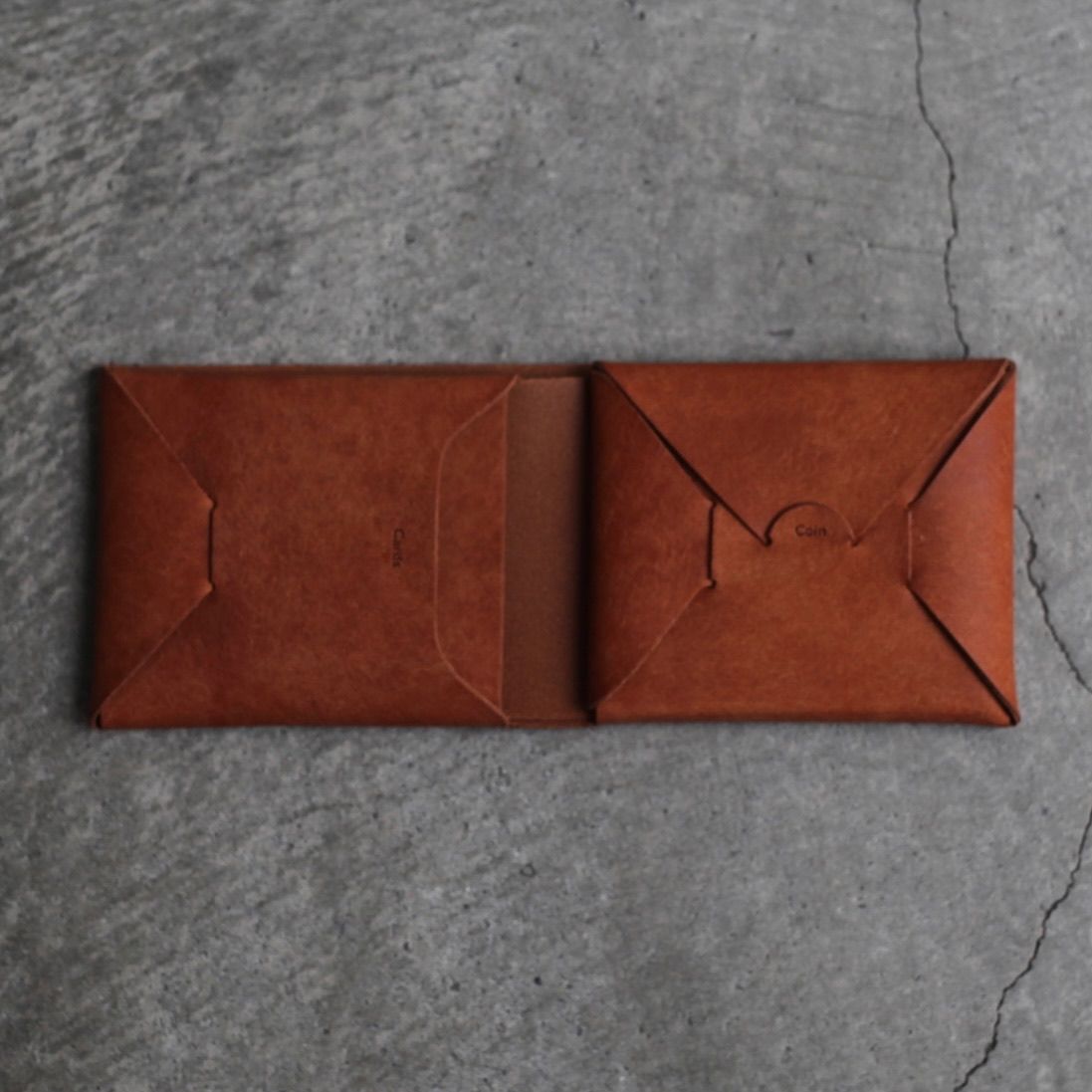 【残り一点】Seamless Short Wallet(VAQUETA LEATHER)
