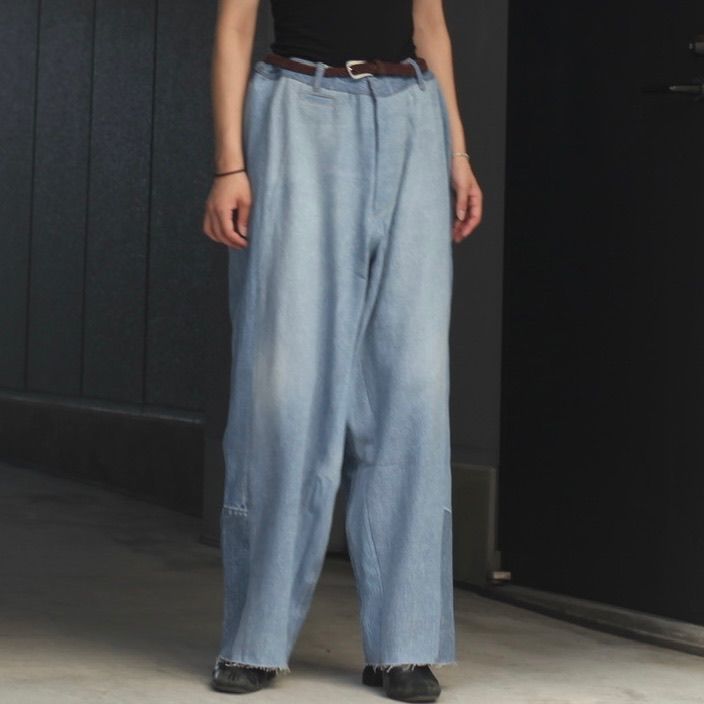 SEEALL - 【残り一点】Reconstructed Super Baggy Slacks