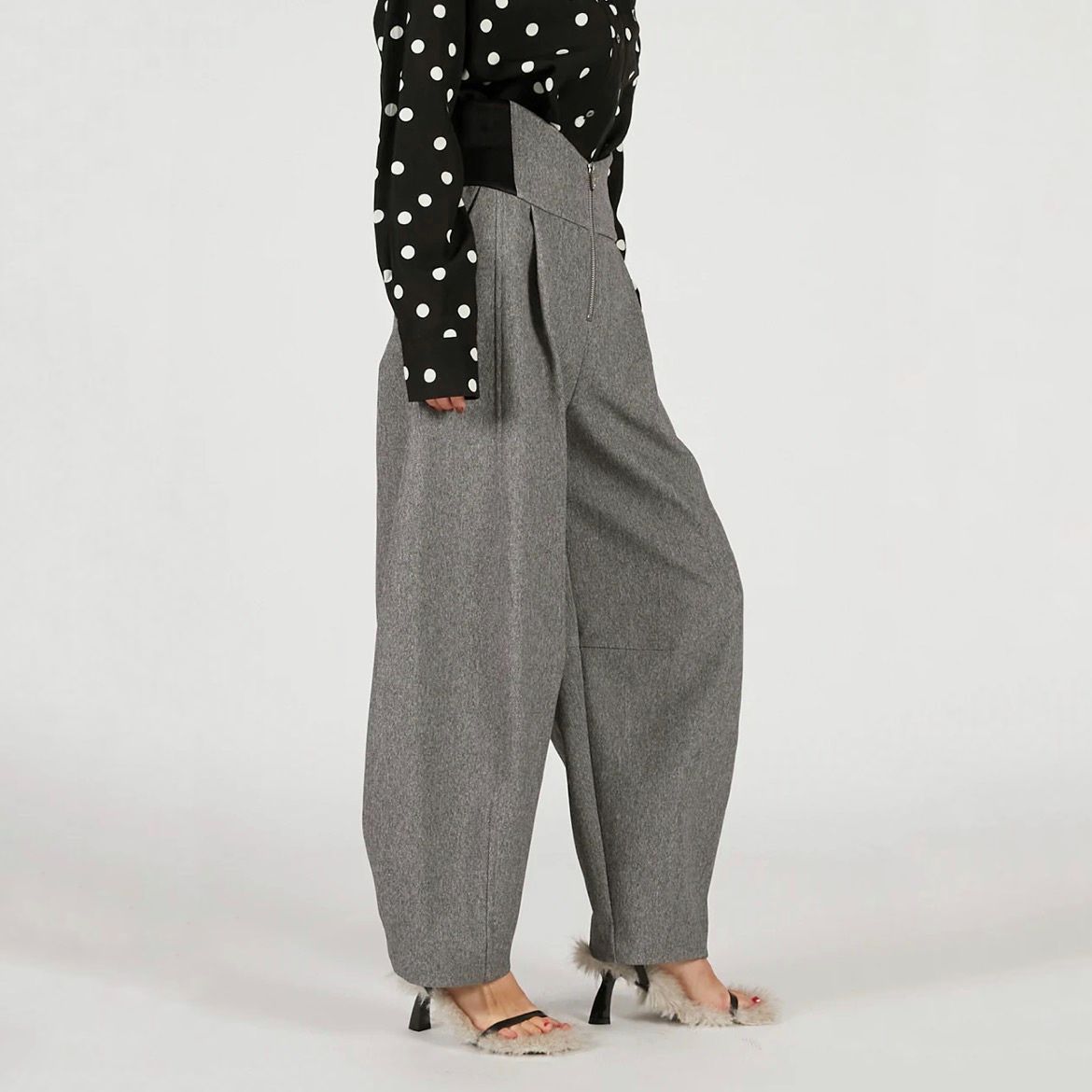 【残り一点】High-Waisted Pants