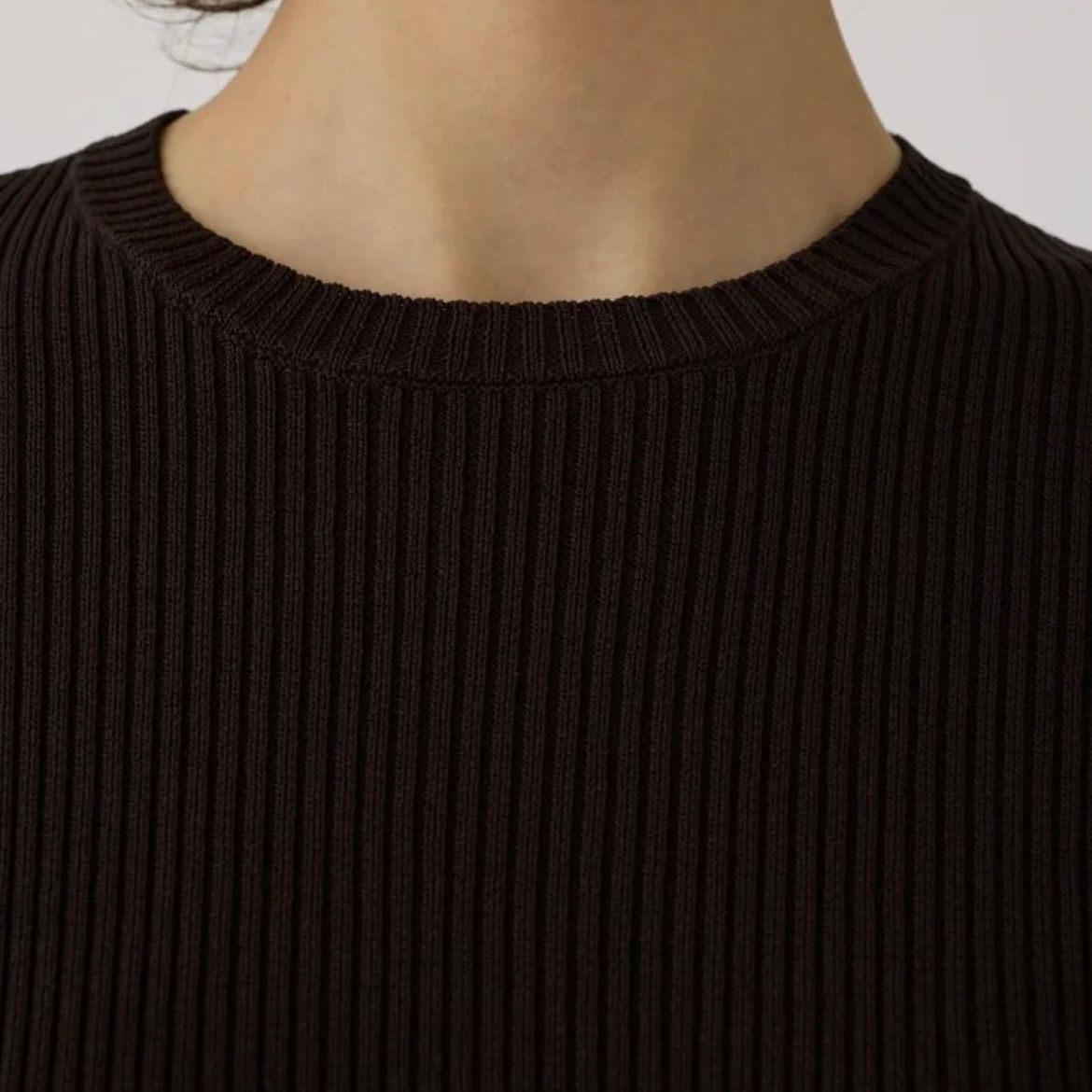 【残り一点】Round Hem Knit Tops