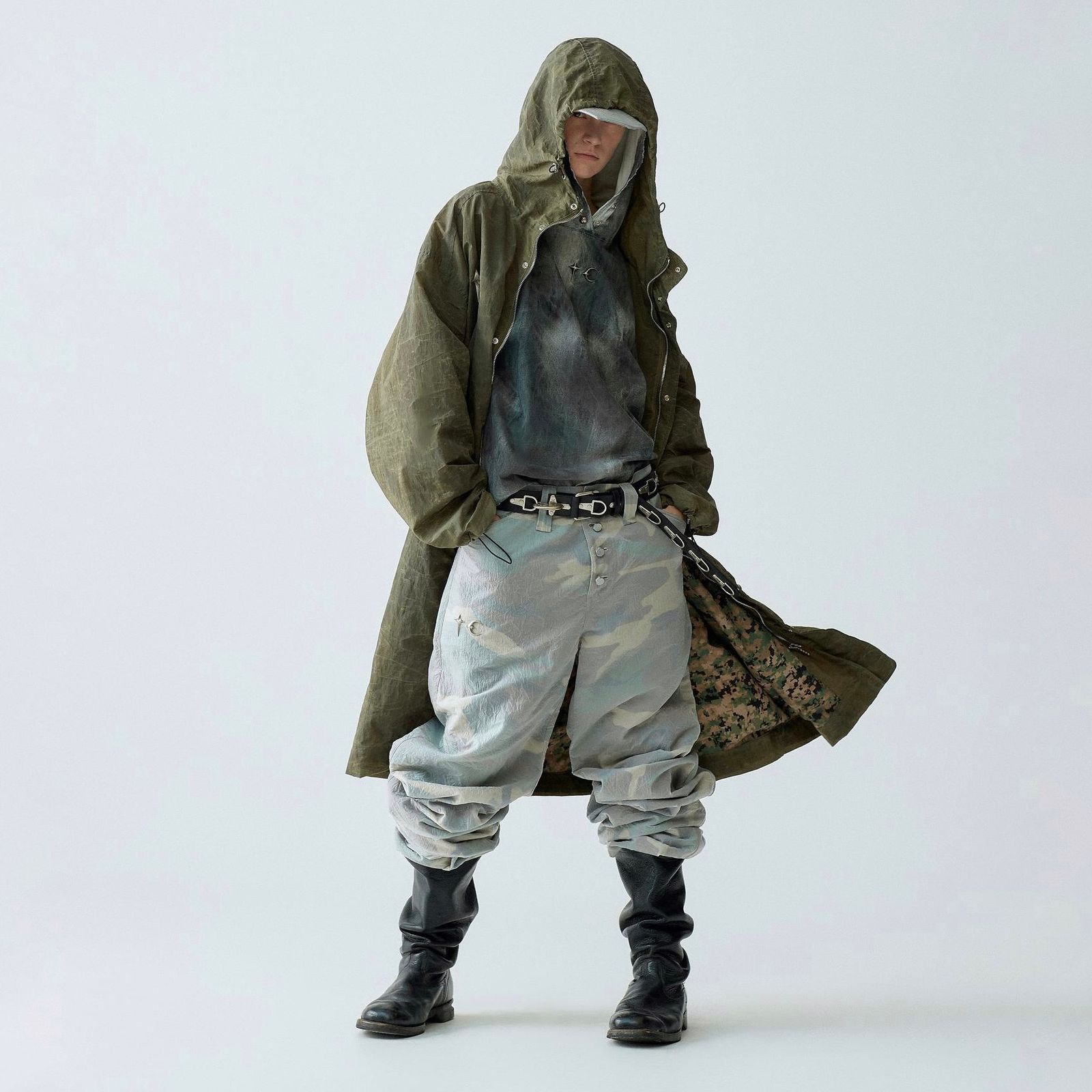 【残り一点】Scarred Double Sheltering Poncho
