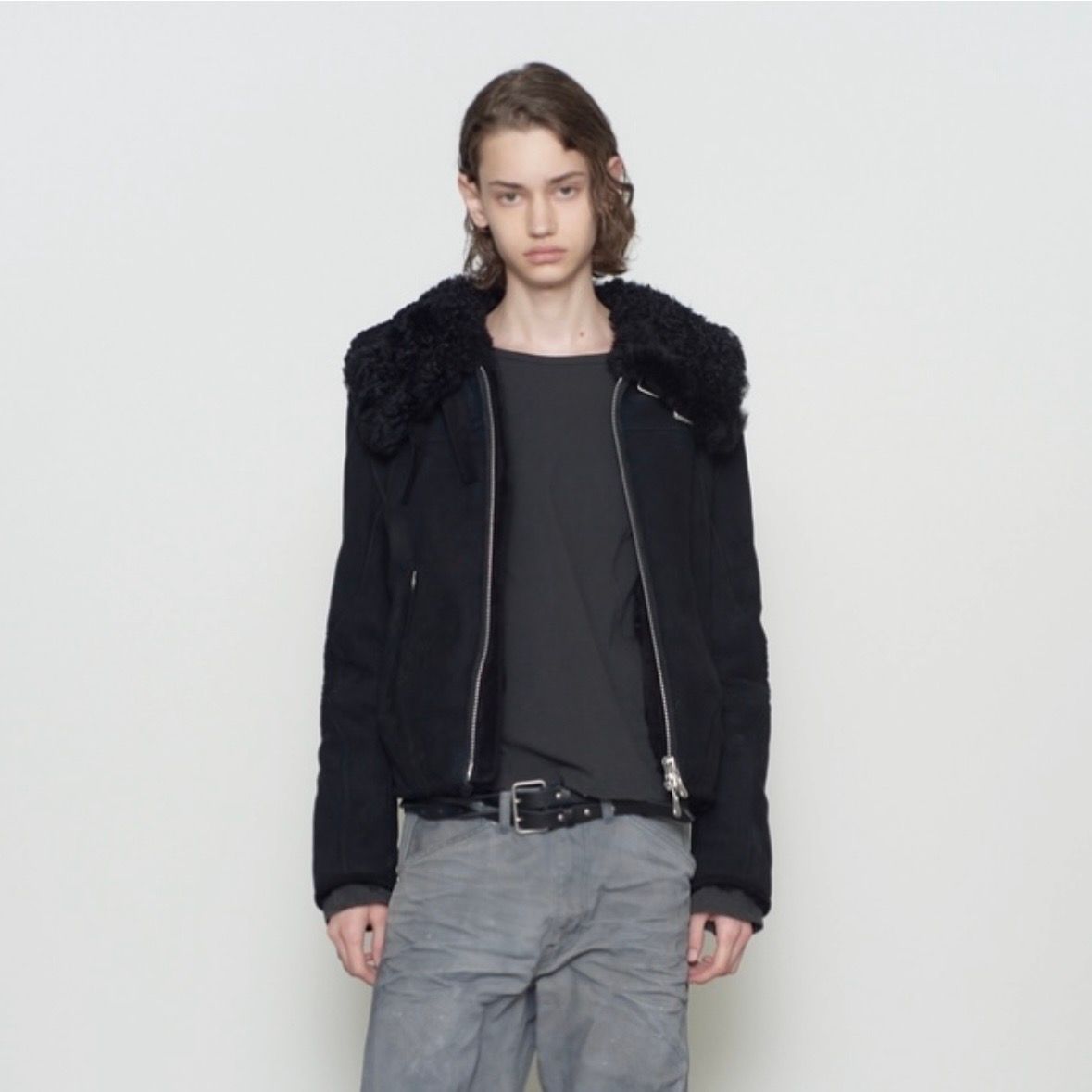 【残り一点】Mouton Bomber Jacket