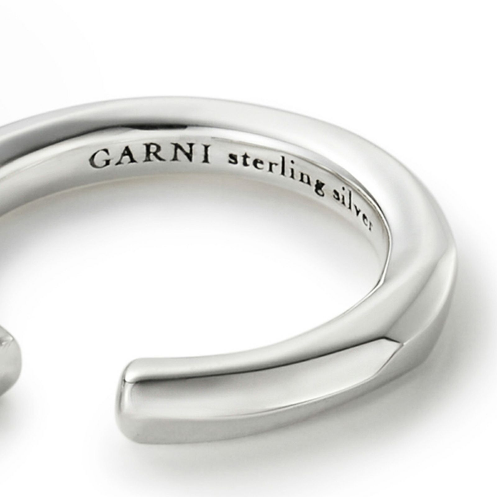 【お取り寄せ注文可能】Crockery Hoop Ear Cuff_M(SILVER)