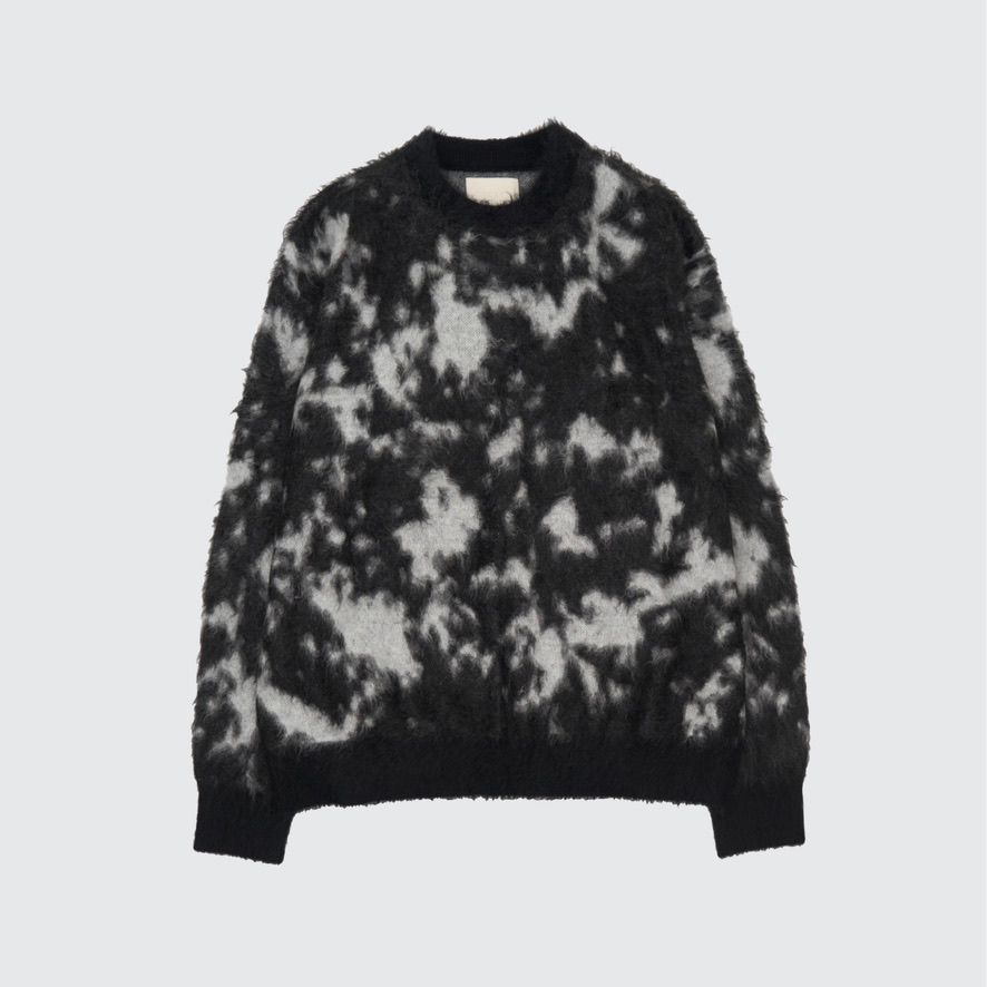 【残り一点】Kid Mohair Jacquard Sweater