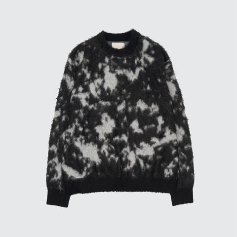 【残り一点】Kid Mohair Jacquard Sweater