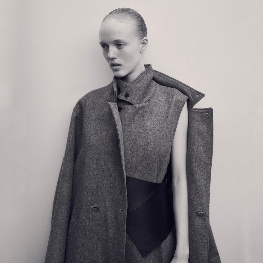 【残り一点】Oversized Layered Combination Coat