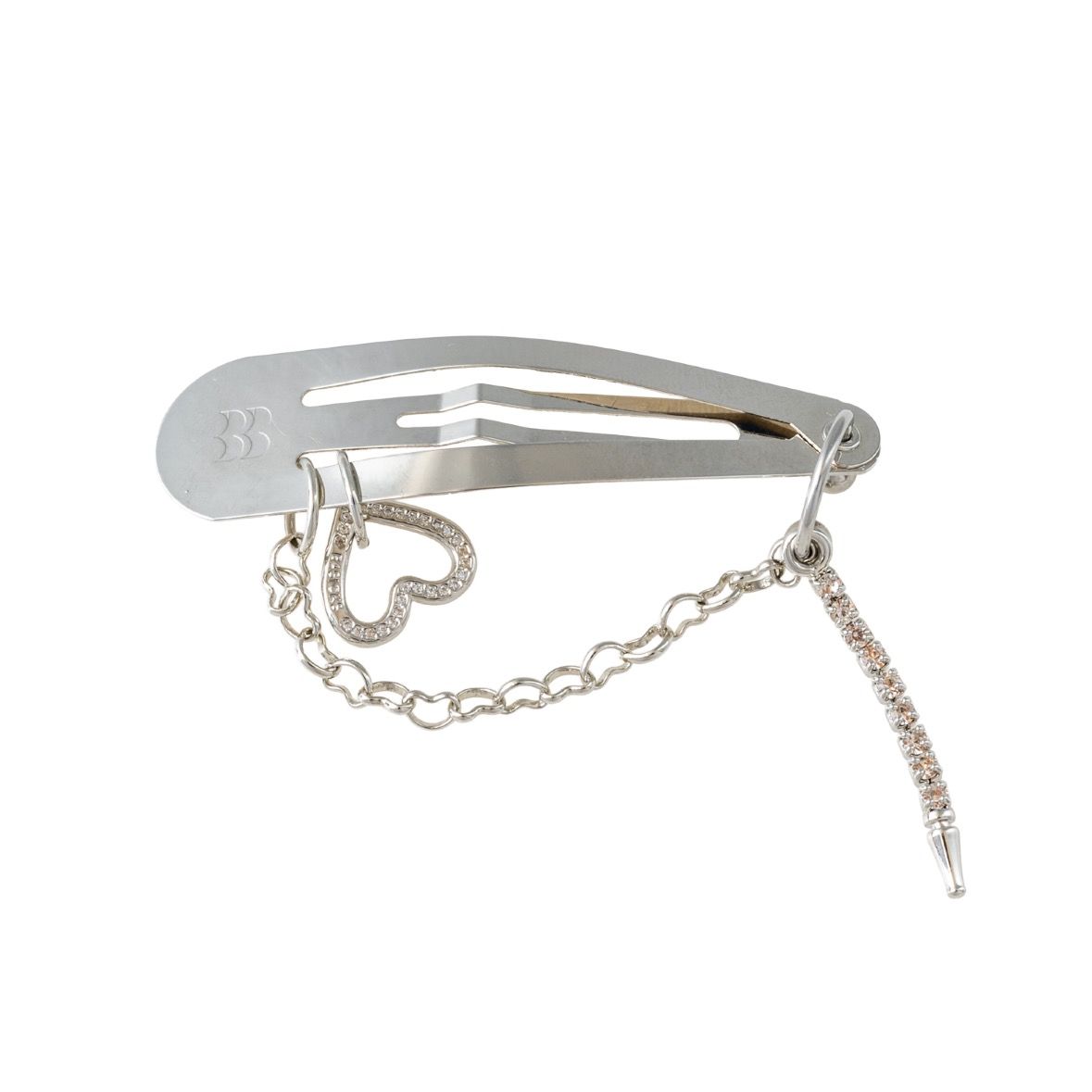 【残り一点】Oval Hair Clip(SILVER)