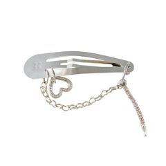 【残り一点】Oval Hair Clip(SILVER)