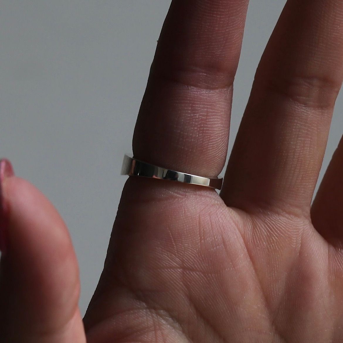 【残り一点】Square Ring_5.1mm(SILVER)