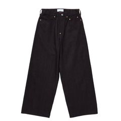 【残り一点】Twisted Heather Denim Pants Wide Cut