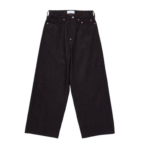 【残り一点】Twisted Heather Denim Pants Wide Cut