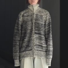 【残り一点】Gradation Front Zip Knit