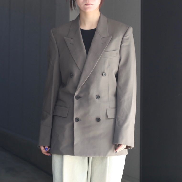 【残り一点】Wool Double Breasted Jacket
