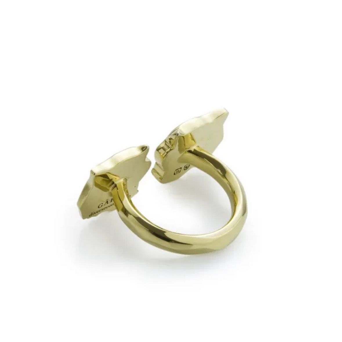 【お取り寄せ注文可能】Twin Tiger Ring(GOLD)