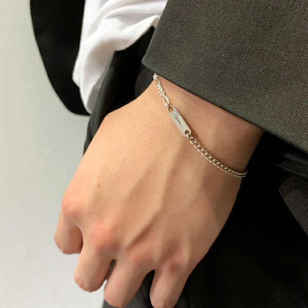 【お取り寄せ注文可能】Mix Chain Bracelet_No.1(SILVER)