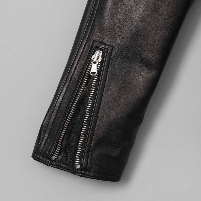 【残り一点】Dress-Fit Sheep Leather Single Rider JKT