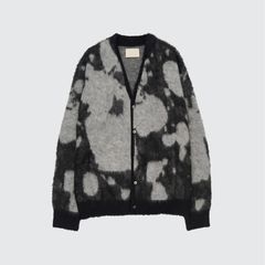 【残り一点】Kid Mohair Jacquard Cardigan