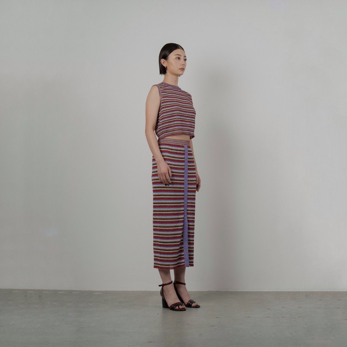 【残り一点】Lulex Multiborder Knitted Tank Top