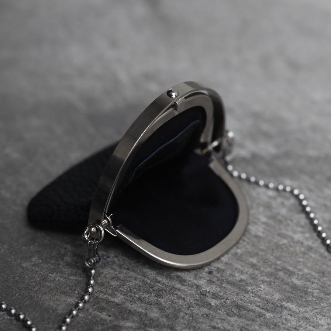 【残り一点】Chain Pouch & Frame Purse(ODD_COW SHRINK)