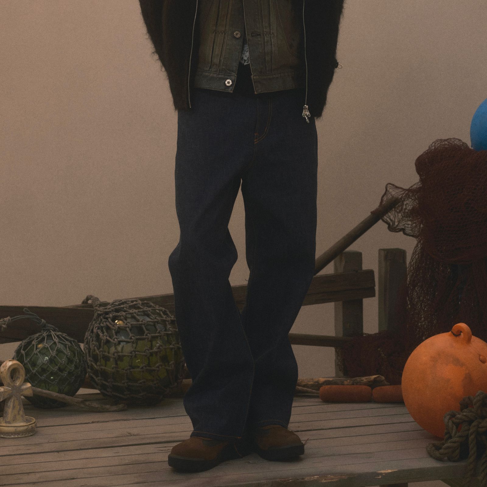 【残り一点】Newcommune Denim Rigid