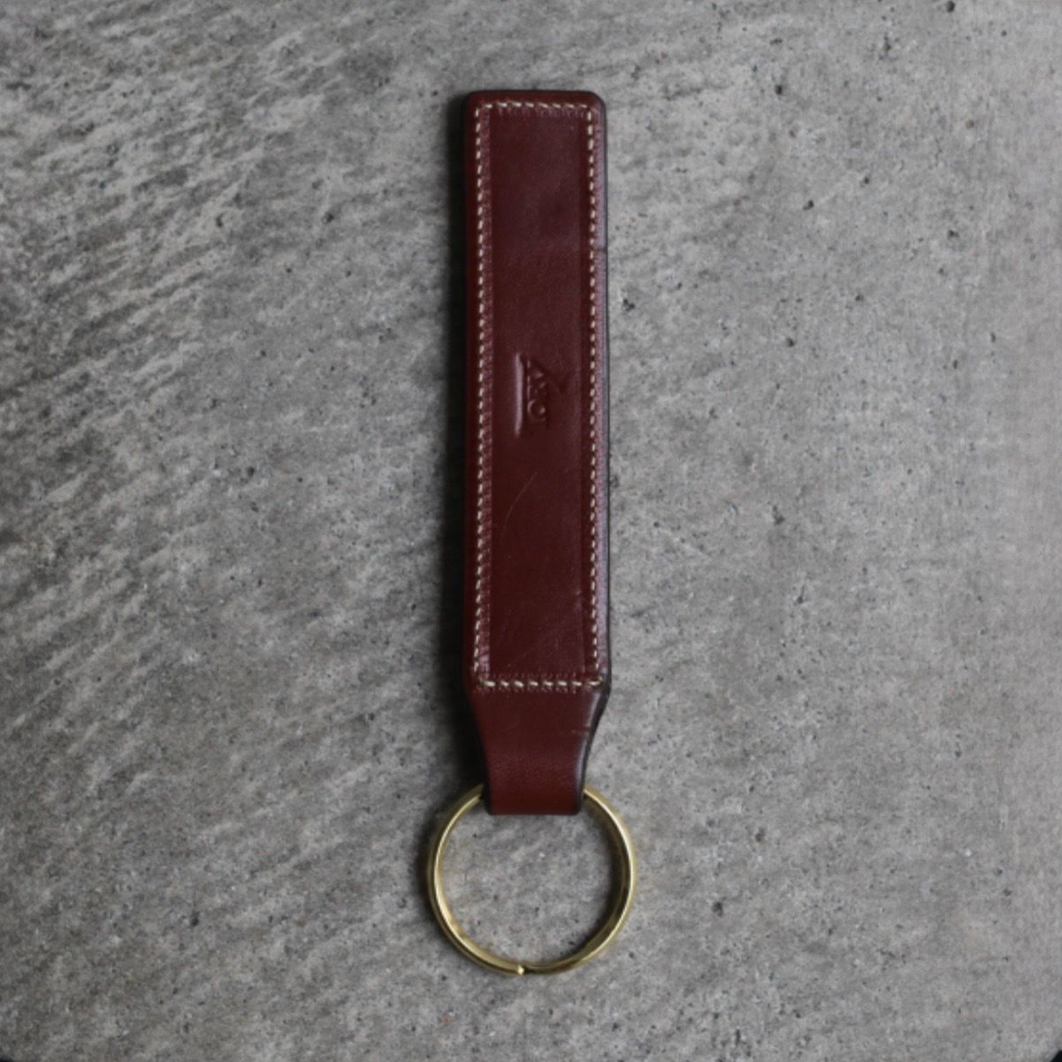 【残りわずか】Large Plain Stitched Key Fobs(OAKBARK)