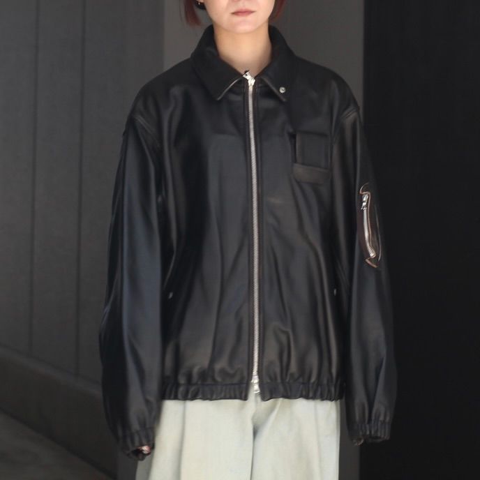 【残りわずか】Sheep Leather Flight Jacket