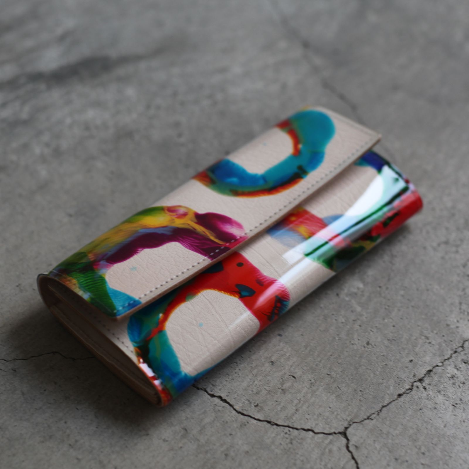 【残り一点】Paint Wallet(LONG)