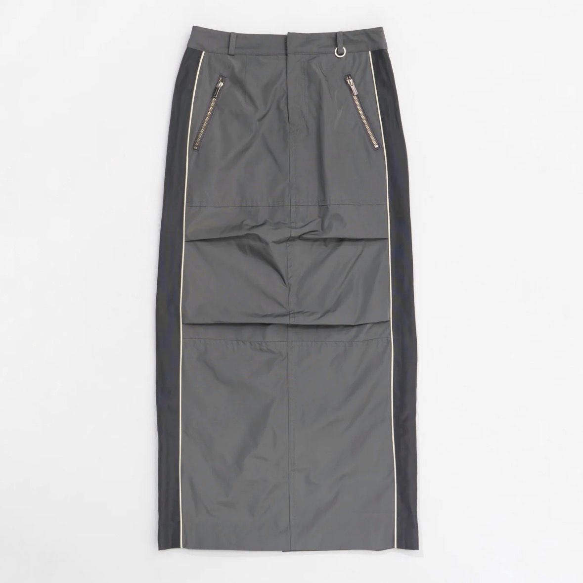 MAISON SPECIAL - 【残り一点】Side Line Oxford Maxi Skirt