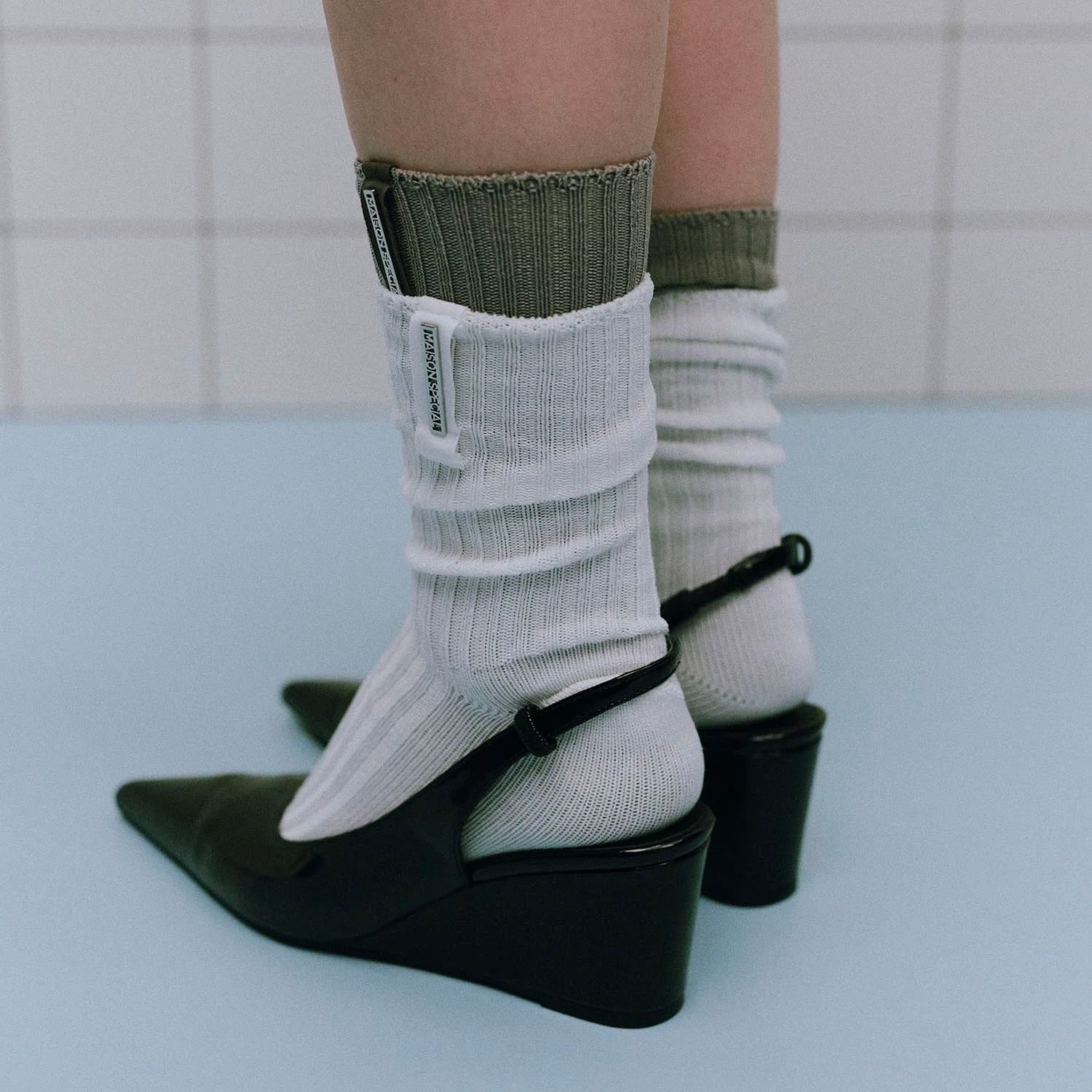【残り一点】2way Pointed Wedge Pumps