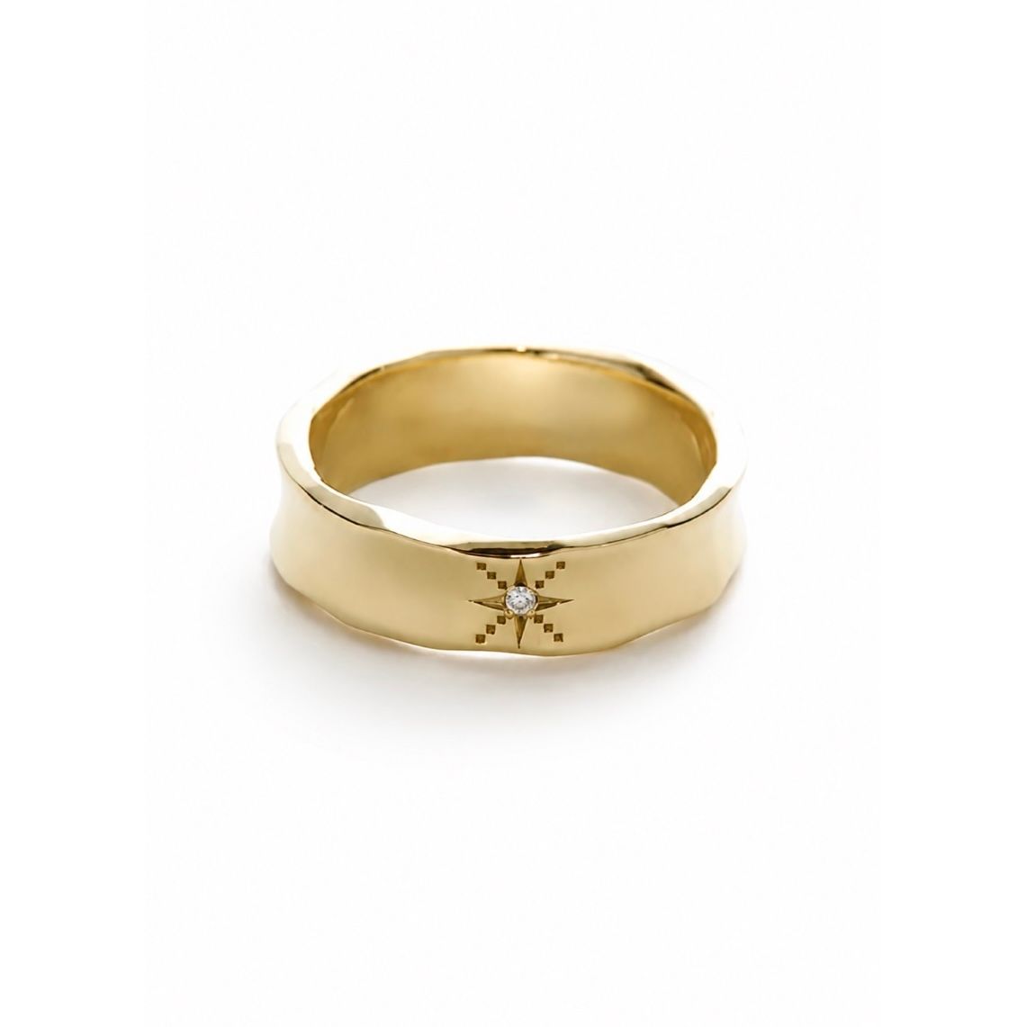 【お取り寄せ注文可能】Amulet Ring(K10 YELLOW GOLD)