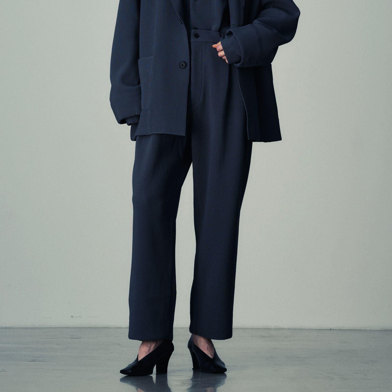 stein - 【残りわずか】Gradation Pleats Two Tuck Trousers 