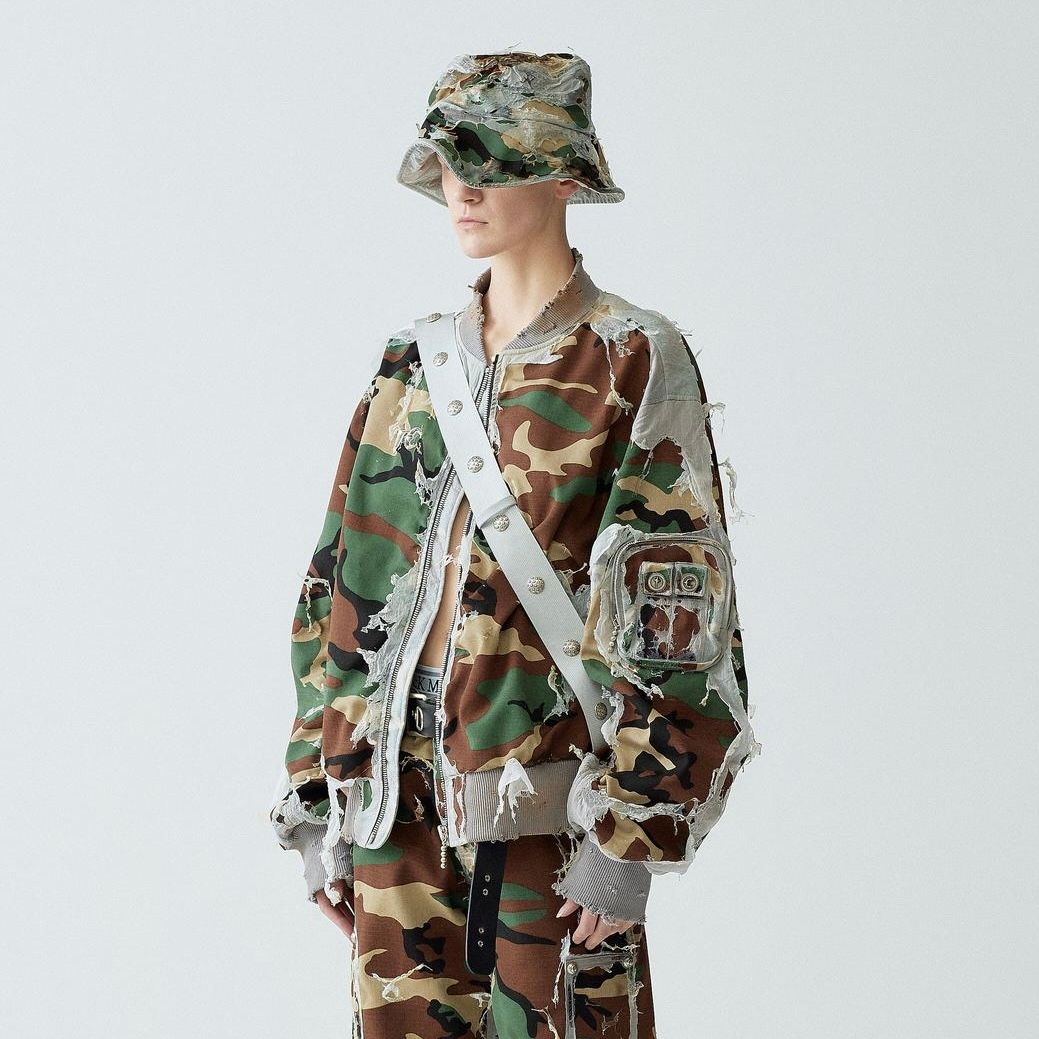 【残りわずか】Clouded Bio Army Messenger Bag