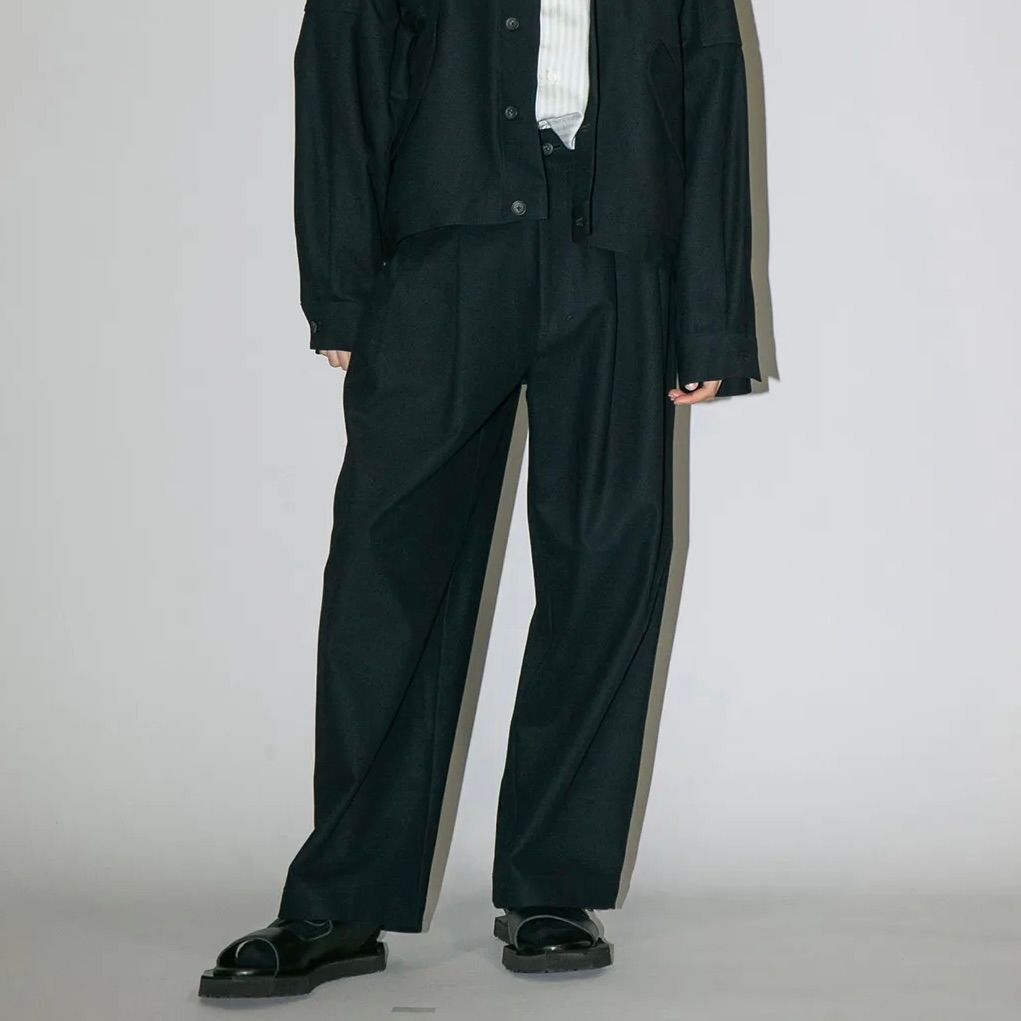 【残り一点】コットンツイルイージーパンツ