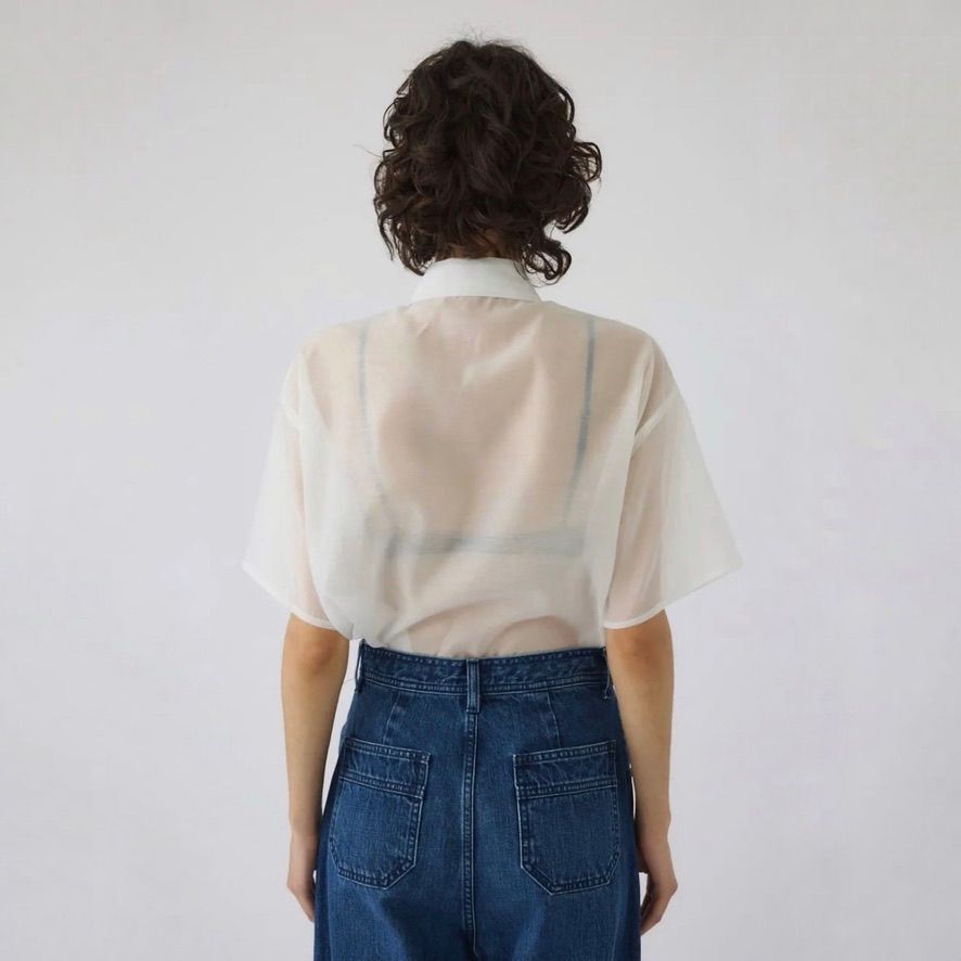 【残り一点】Pin-Tuck Square PO