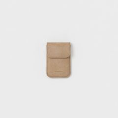 【再販売通知受付可能】Flap Card Case(IVORY)