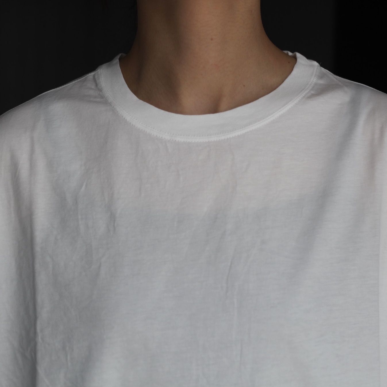 【残り一点】46G Suvin Cotton Yoke T-Shirt