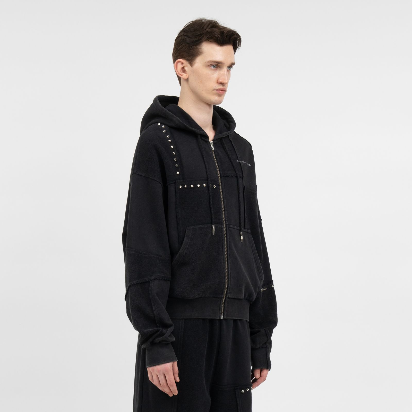 Feng Chen Wang - 【残り一点】Panelled Full Zip Hoodie | ACRMTSM