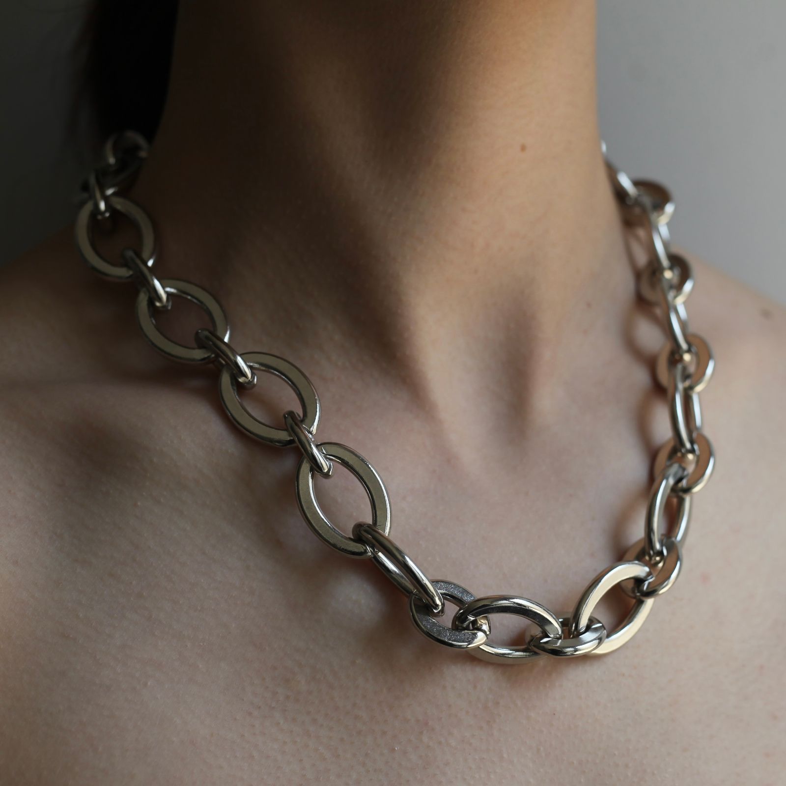 【残り一点】Bean Chain Necklace(SILVER)