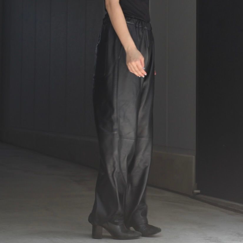 【残り一点】Sheep Leather Easy Trousers