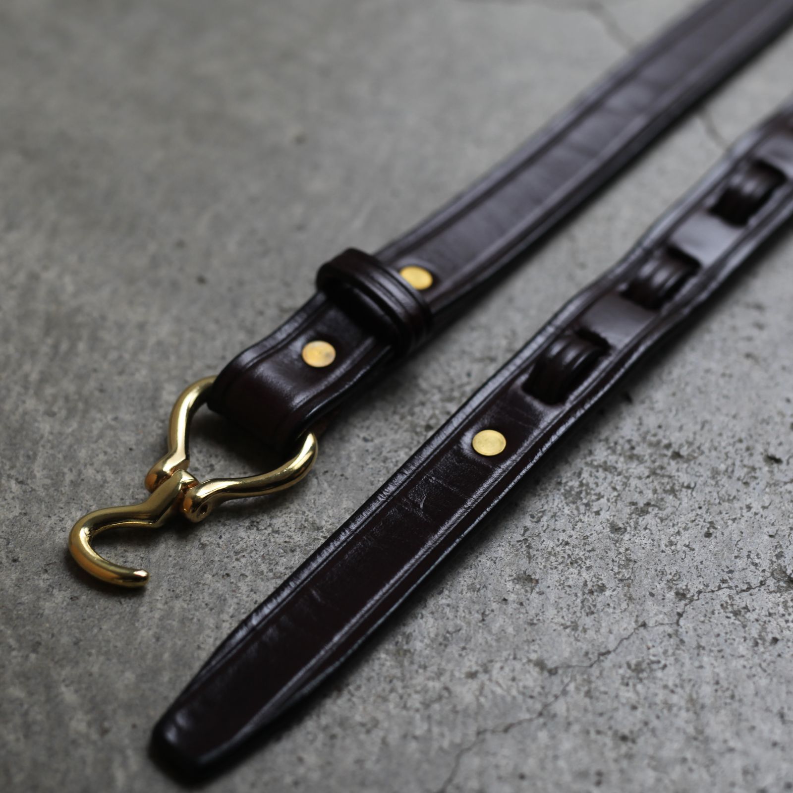 TORY LEATHER - 【残り一点】Mini Hoof Pick Belt(HAVANA×BRASS