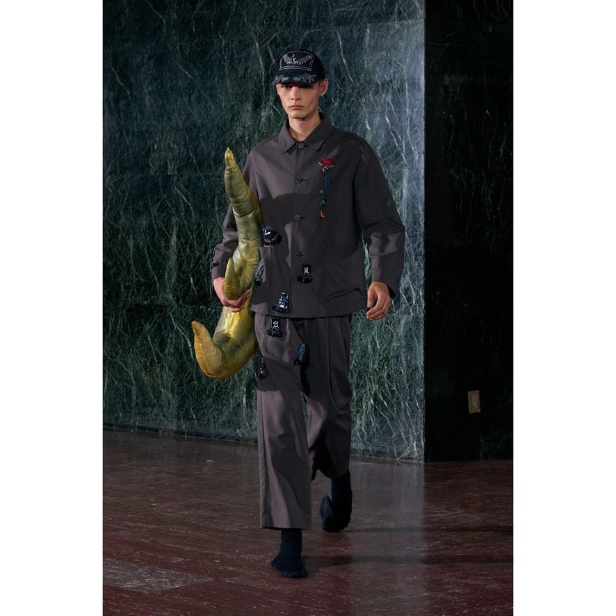 【残り一点】Knitted Fire Fighter's Cap