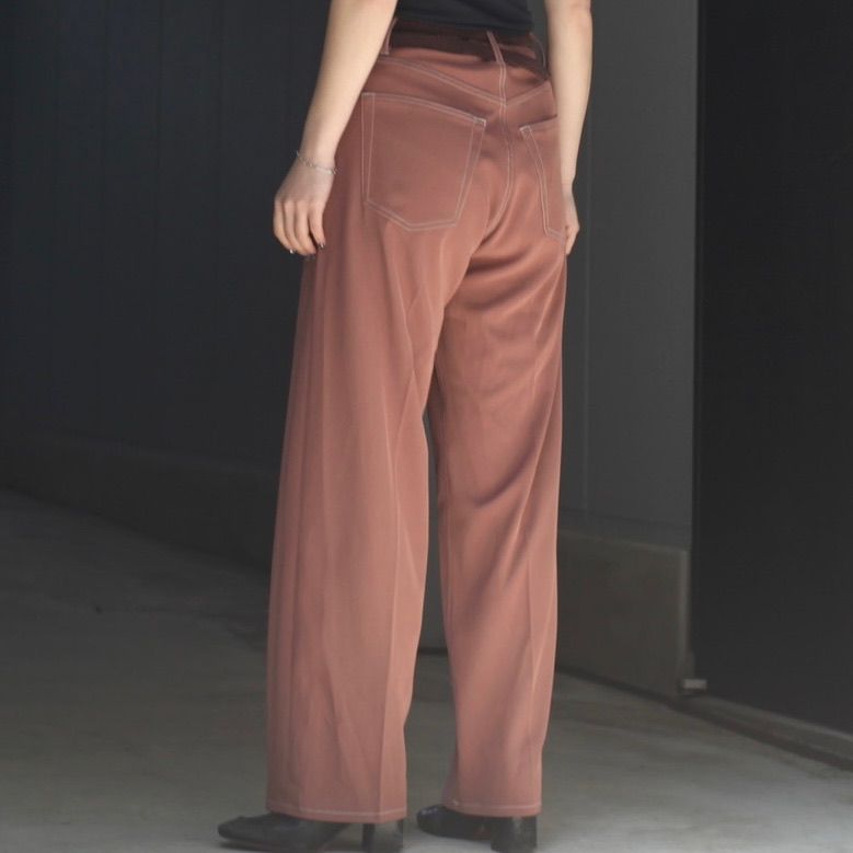 【残り一点】5P Wide Straght Pants