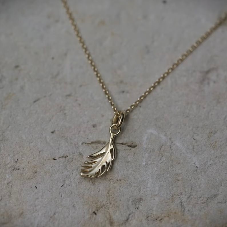 【お取り寄せ注文可能】Minuscule Feather_S(GOLD)
